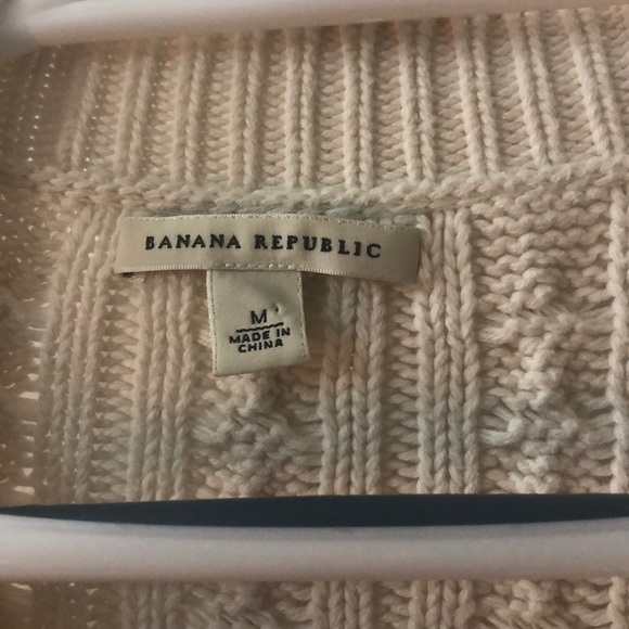 Banana Republic cream sweater - Picture 2 of 5